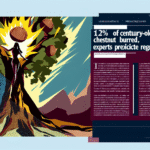 12% castaños centenarios quemados en Las Médulas, expertos prevén rebrote