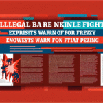 Combates ilegales de Bare Knuckle: expertos advierten sobre frenesí