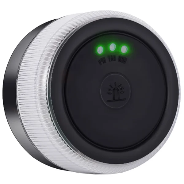 Baliza de emergencia V16 con geolocalización DGT 3.0 | RAYKONG | GPS homologado por la DGT [SIM y datos pagados hasta 2038]