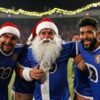 Boca celebra Navidad con jugadores: momentos especiales.