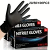 Guantes de Nitrilo Negro Extra Resistentes: Mecánica, Tatuajes y Hogar [ENVÍO GRATIS ESPAÑA]