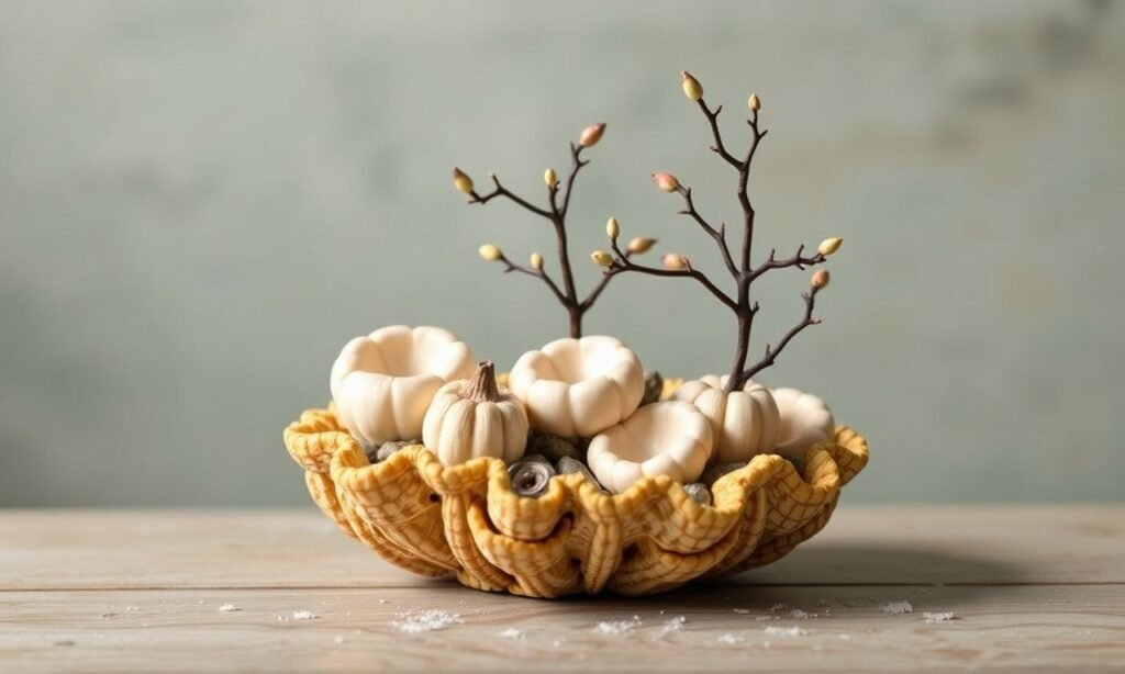 Madrid: mercadillo creativo gratis con vajillas de conchas de ostras