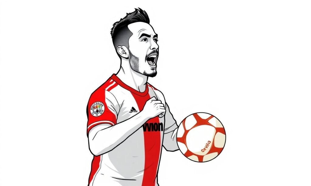 Agoumé del Sevilla pide revancha en derbi especial