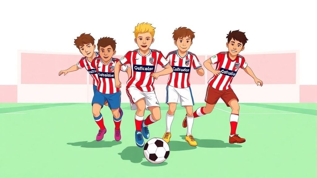 Atlético campeón East Mallorca Cup sub 11 y sub 13, vence al Barcelona.