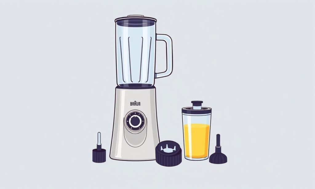 Oferta Braun PowerBlend 3: Batidora vaso con accesorios