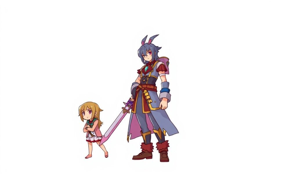 JRPG de ciencia ficción y diseño sin gran presupuesto