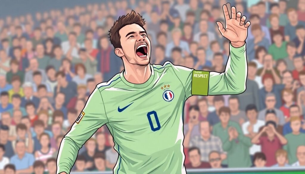 Ver por qué Francia lleva verde, Estatua y camiseta récord