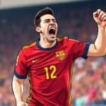Ver cuota Codere España vence Bélgica cuartos al descanso final