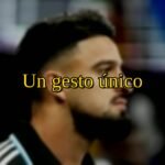 Jugador de Argentina, sobre la celebración del Mundial: Un gesto único