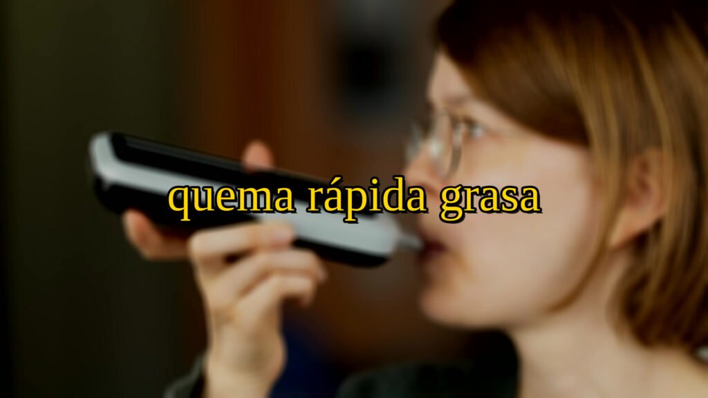 Nuevo alcoholímetro portátil, sobre medición de grasa: quema rápida grasa