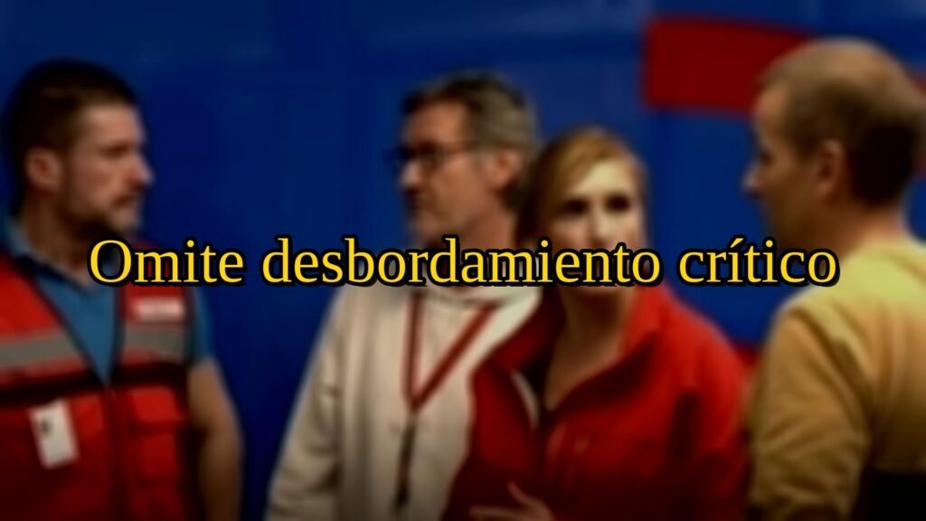 Emergencias, sobre los informes de la DANA: Omite desbordamiento crítico