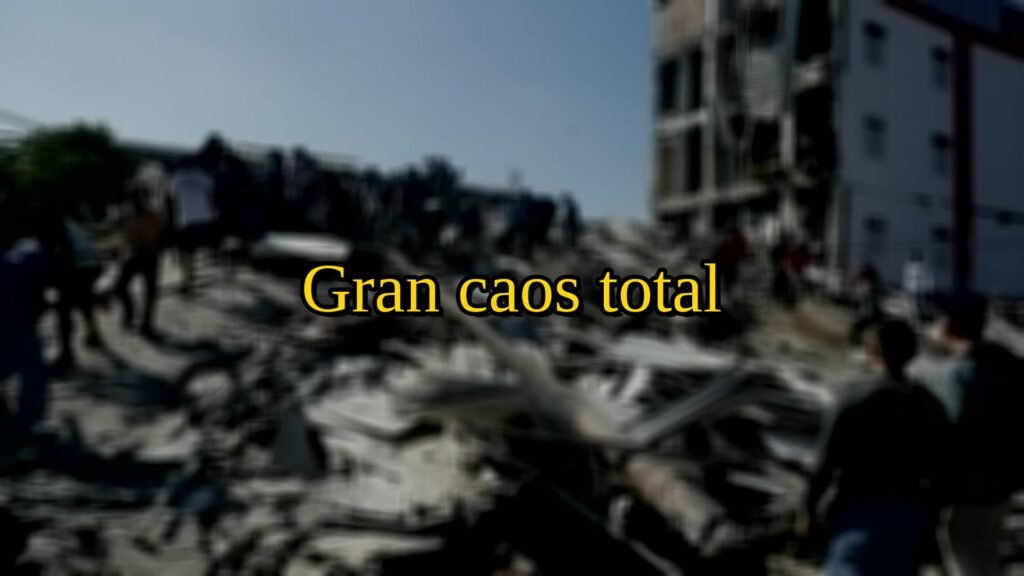 Terremoto en Colombia: Gran caos total