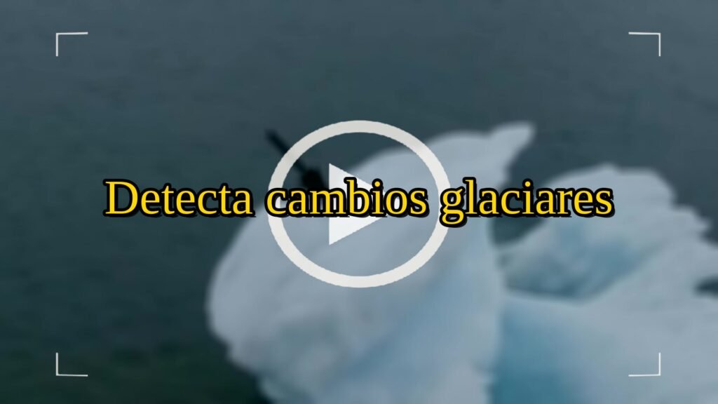 El dron, sobre vigilancia ártica: Detecta cambios glaciares