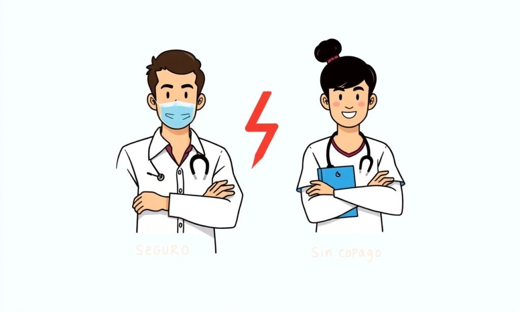 Diferencias entre seguro de salud con copago y sin copago