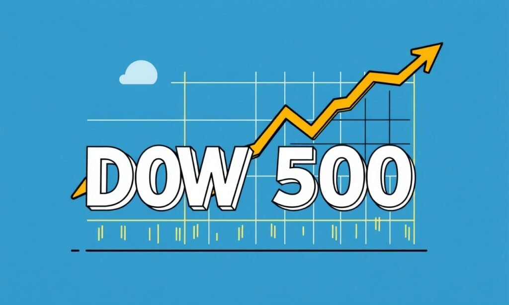 Dow S&P 500 y Nasdaq suben con tipos moderados