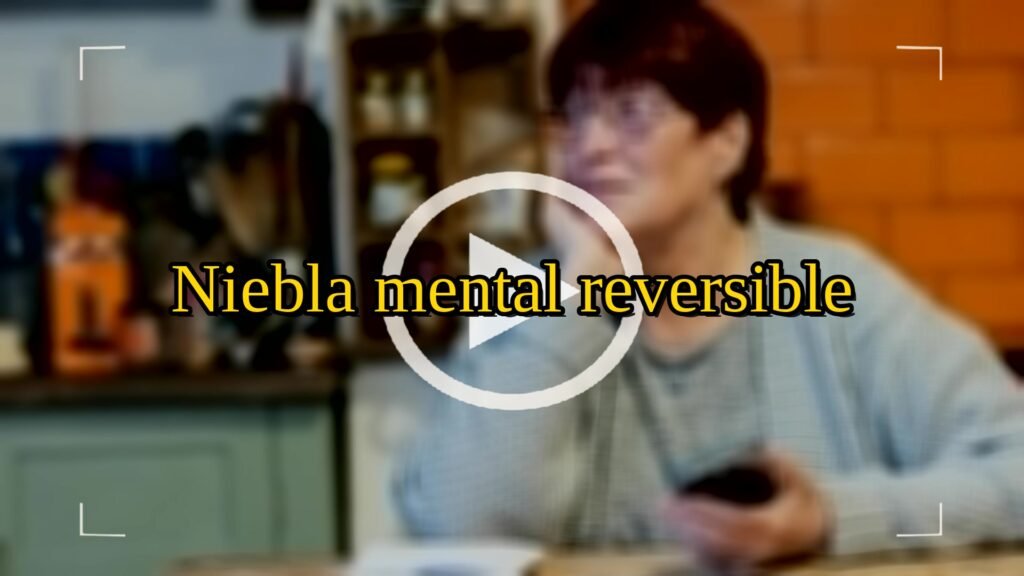 Las mujeres, sobre la menopausia: Niebla mental reversible