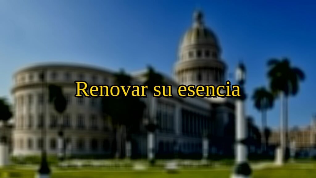 El pensamiento politico clasico, sobre su desarrollo actual: Renovar su esencia