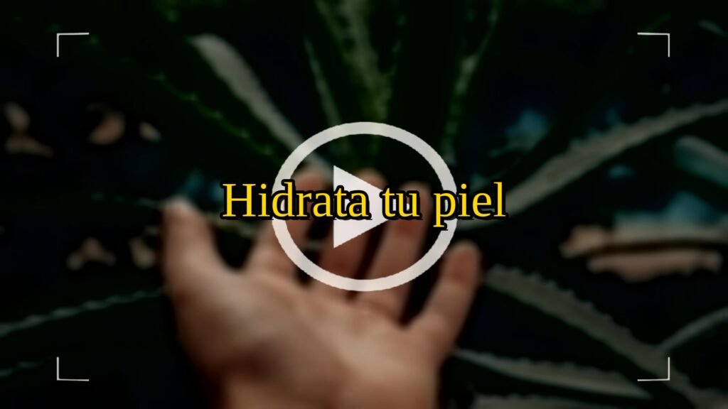 Hielo de aloe vera, sobre el rostro: Hidrata tu piel