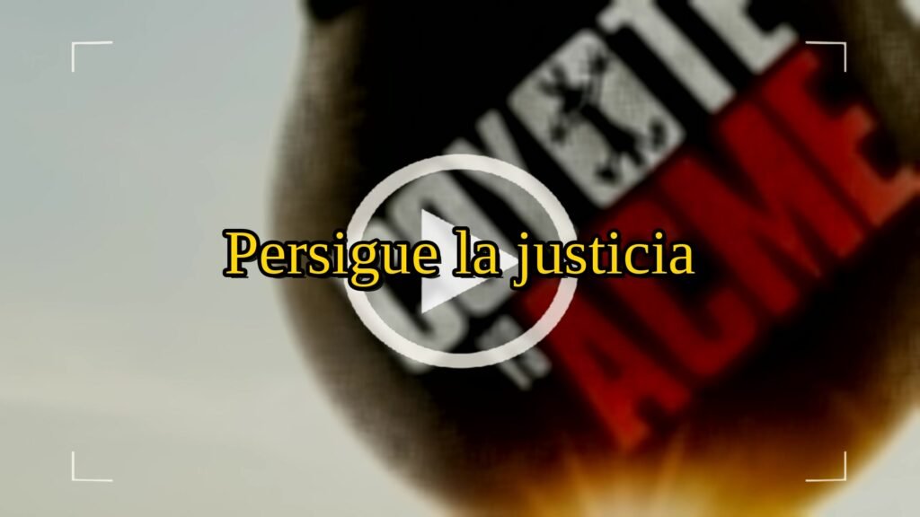 El Coyote, sobre la demanda contra Acme: Persigue la justicia