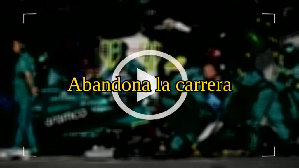 Fernando Alonso, sobre Bakú: Abandona la carrera