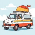 Prejubilado a los 58 años, recorre 60 pueblos en autocaravana