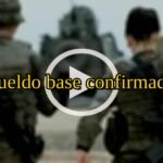 Sargento Ejército España 2026: Sueldo base confirmado