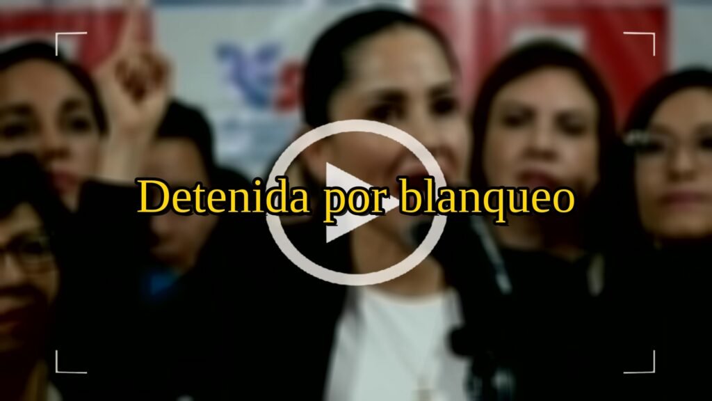 Luisa González, excandidata presidencial del correísmo: Detenida por blanqueo