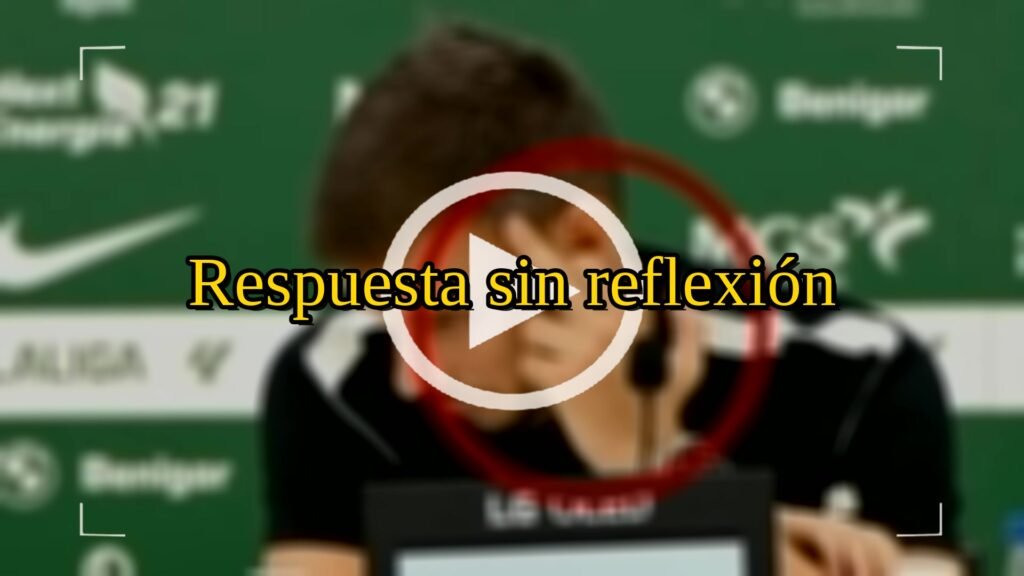 Anselmi al ser preguntado por Eder Sarabia: Respuesta sin reflexión
